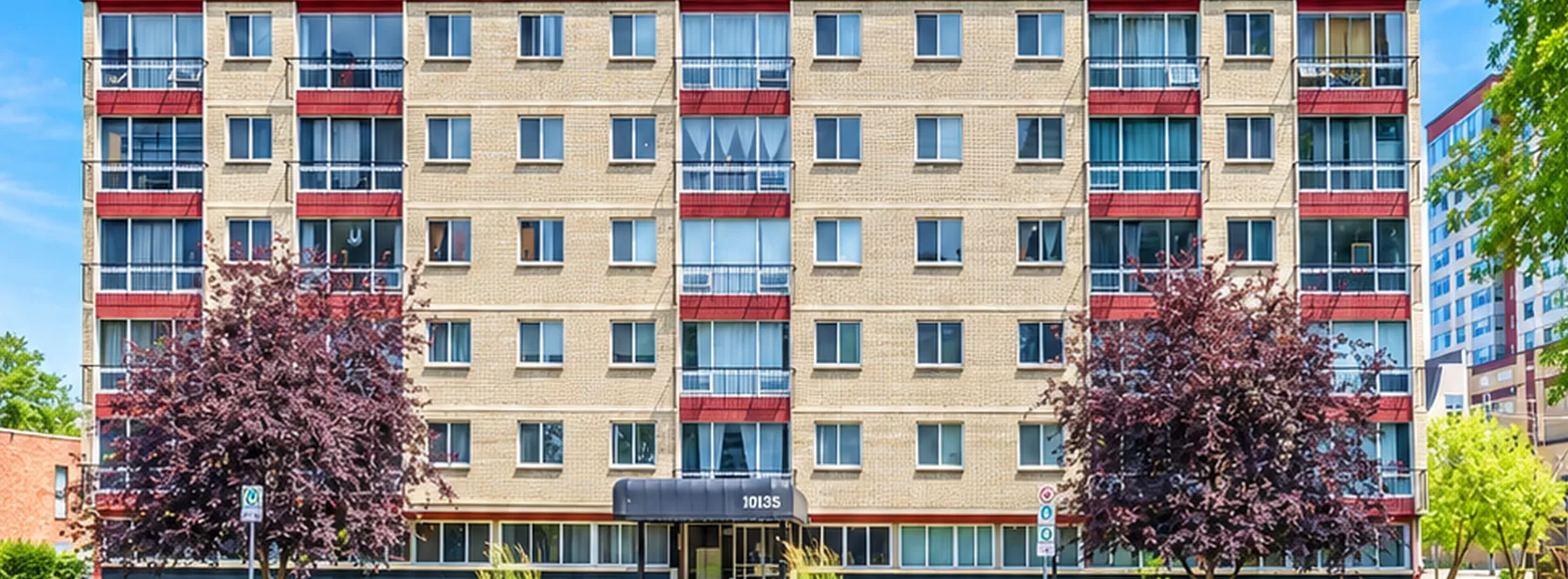Whitehall Place, a condominium building at 10135 120 Street, Edmonton